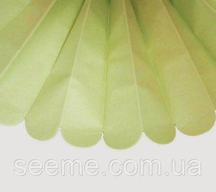 Бумажные помпоны из тишью &laquo;Sage&raquo;, диаметр 35 см. PVA83 фото