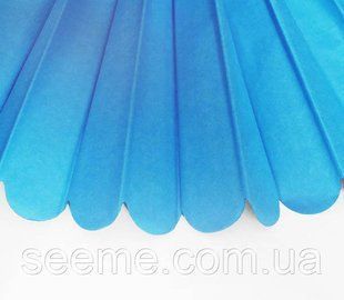 Бумажные помпоны из тишью &laquo;Turquoise&raquo;, диаметр 25 см. PVA95 фото