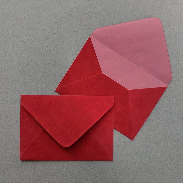 Комплект конвертів 162x113 мм оксамитових, 6 шт. ENV-BSV8 фото