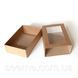 Коробка подарочная крафт с окошком для 10-12 macarons 170х110х50 мм BOXPC41-2 фото 3