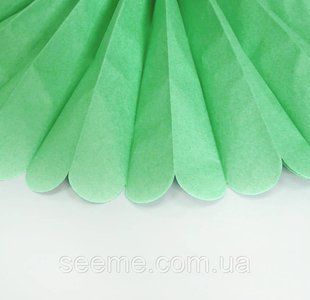 Бумажные помпоны из тишью &laquo;Apple Green&raquo;, диаметр 35 см. PVA47 фото