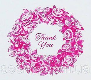Наклейка &laquo;Thank you&raquo;, 1 шт. Lab26 фото