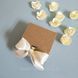 Коробка из крафт картона на ленте, 80х80х35 мм BOX3KR90 фото 2