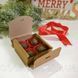 Коробка из крафт картона на ленте, 80х80х35 мм BOX3KR90 фото 4