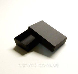 Коробка подарочная, 120x70x35 мм, цвет черный BOX50 фото