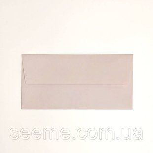 Конверт 220x110 мм, цвет нюд (nude), КОМПЛЕКТ 10 шт. ENV-E50 фото