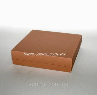 Коробка подарочная 200х200х50 мм. BOXP40 фото