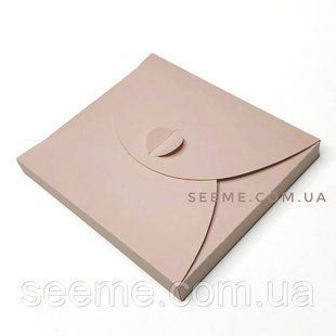 Коробка-конверт 150х130х15 мм, колір тілесно-рожевий BOXKK3 фото